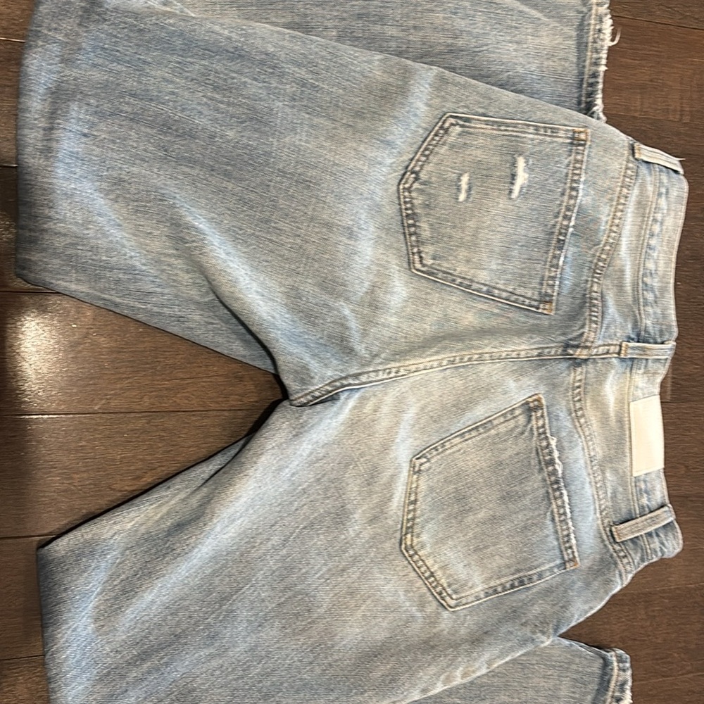 PRESLEY HIGH RISE RELAXED ROLLER - WINK DISTRESSED Size 26 - Picture 6 of 7